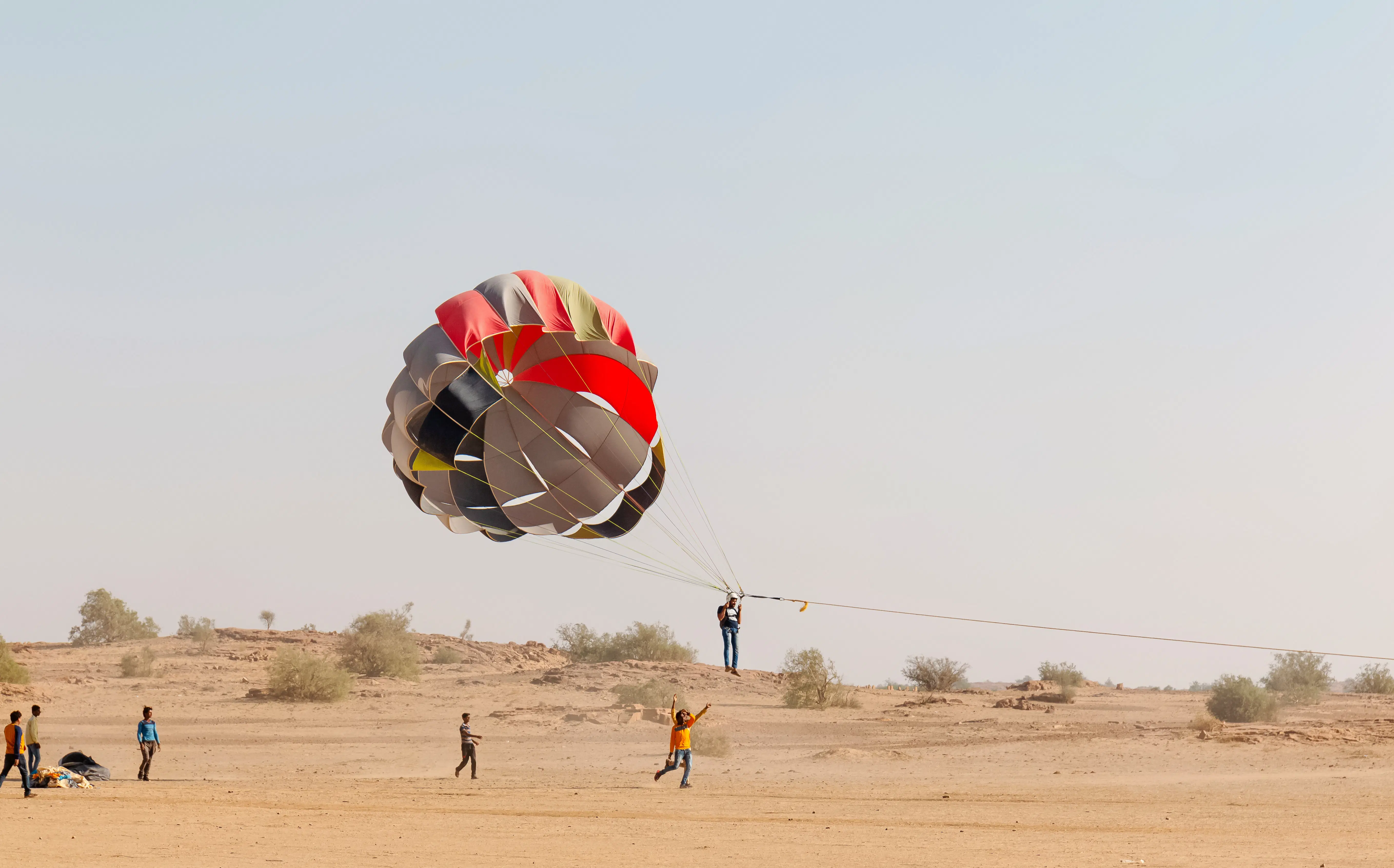 Parasailing in Jaisalmer